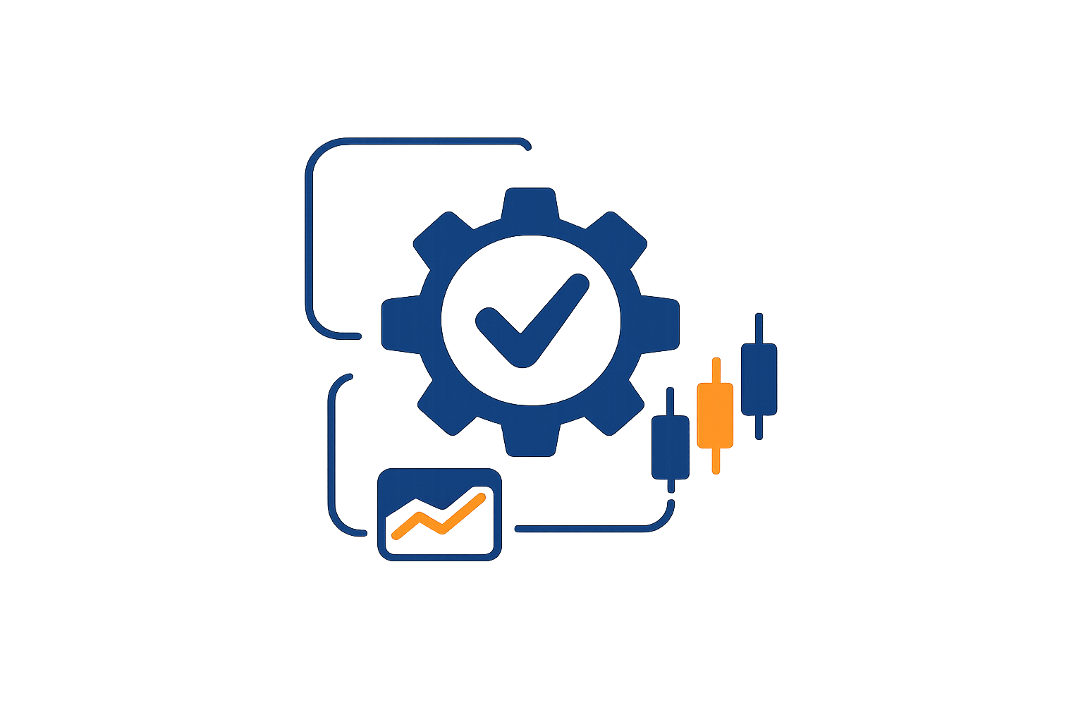 Ícone de automação do robô Day Trade para Mini Índice